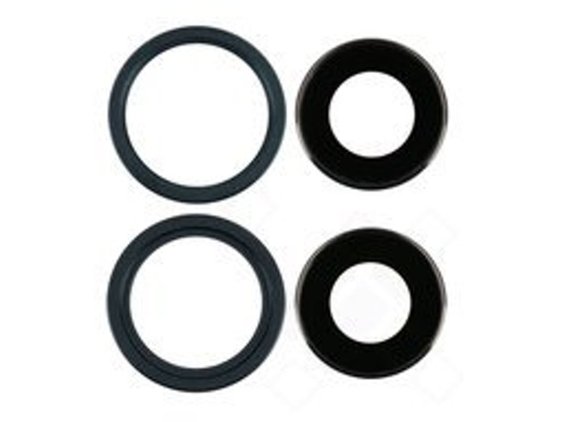 Lente para Telefono Moldura Meia Noite para Apple Negro
