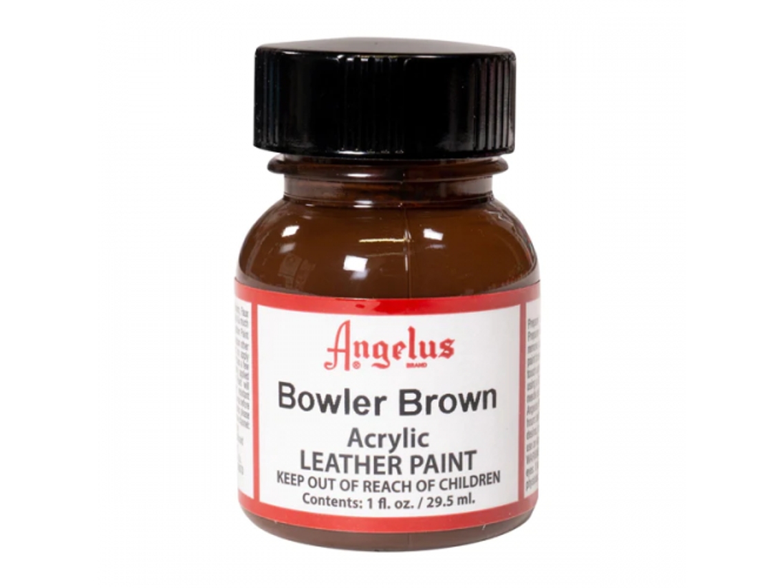 Pintura Cuero Y Polipiel Angelus 29,5 Ml (Bombín Marrón / Bowler Brown 273)