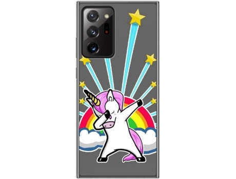 Carcasa Samsung Galaxy Note 20 Ultra TUMUNDOSMARTPHONE Dibujos Transparente Multicolor