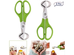 Tijeras de acero inoxidable para huevos de codorniz, tijeras para cortar cáscaras de huevo, abridor de huevos, tijeras para huevos Rosewell Kitchen