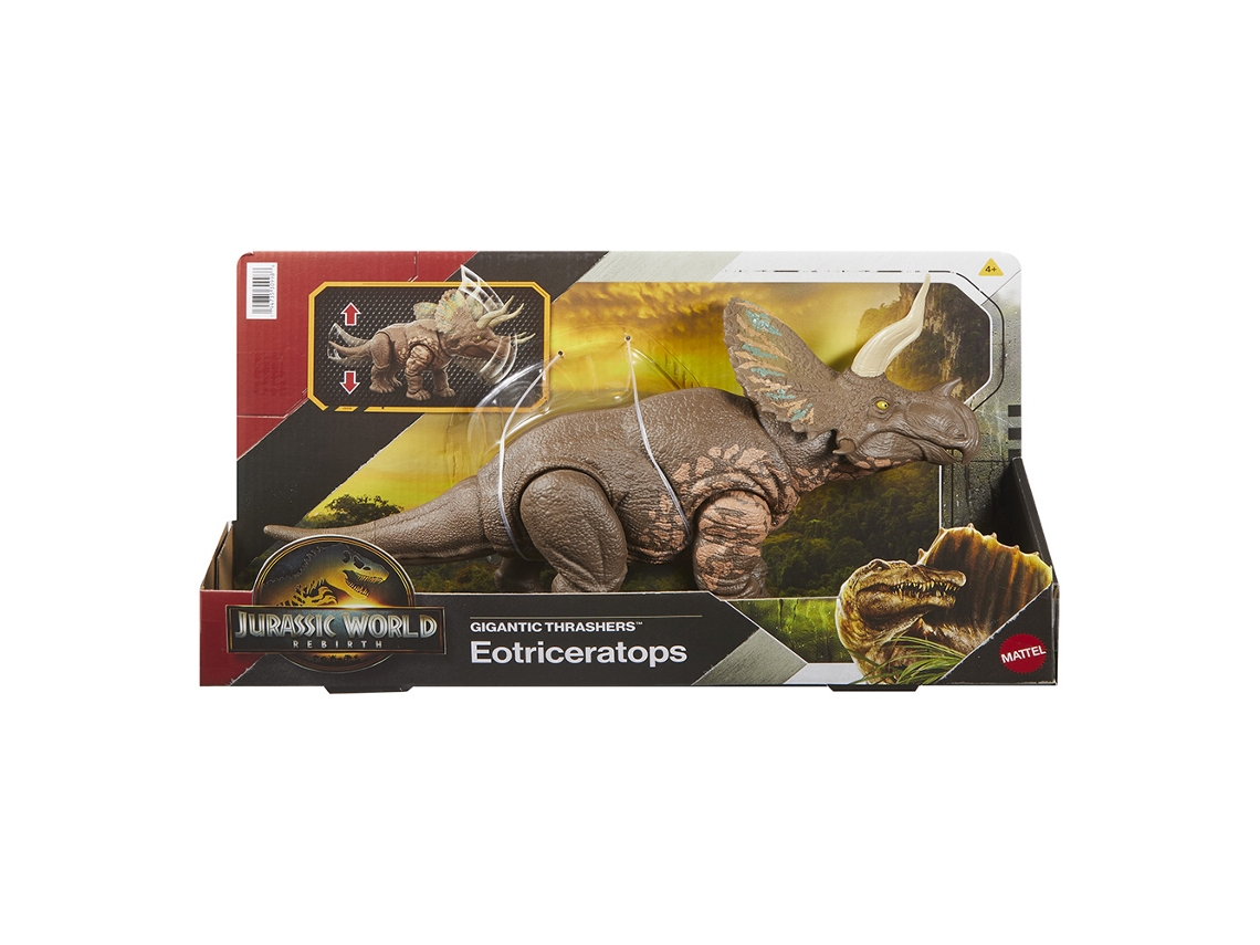 Eotriceratops gigantes de Jurassic World Mattel