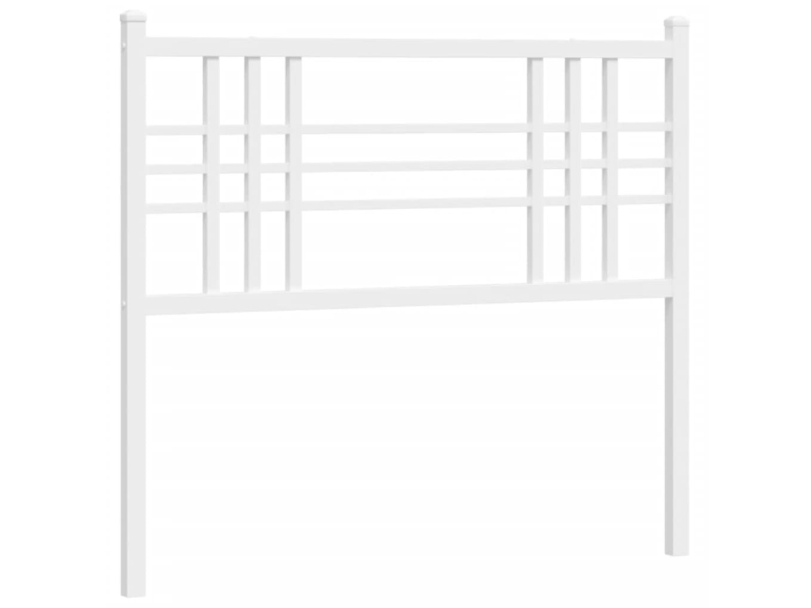 Cabecero de repuesto 107 cm Metal Blanco MAISON EXCLUSIVE