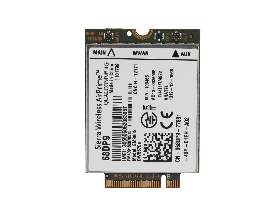 Tarjeta De Red Wwan Ngff/m.2 Em8805 3g 4g Dw5570e Dc-hspa+ Hspa+ Wcdma Inalámbrica