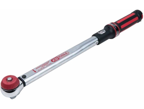 KS Tools Llave dinamométrica ERGOTORQUE 200 Nm roja 516.6042