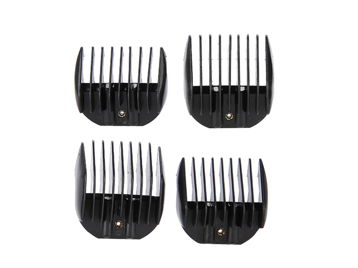 2026-4 Pcs/set Pentes Guia De Corte De Cabelo Peças De Reposição Acessórios Para Cortador Preto