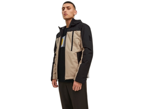 Abrigo para Hombre JACK & JONES (XS - Poliéster - Multicolor)