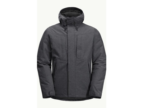 Chubasquero de Hombre JACK WOLFSKIN Snowy Park Negro (S)