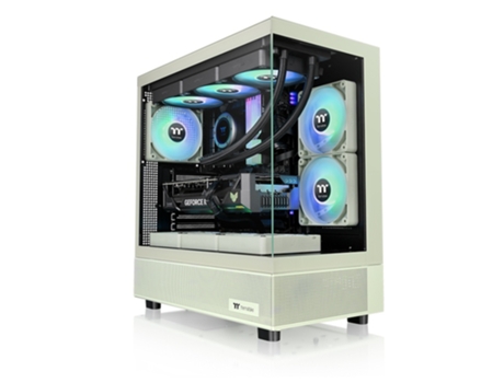 Caja THERMALTAKE View 270 Tg Argb Matcha Green Atx 2Xusb 3.2 Sin Fuente Verde