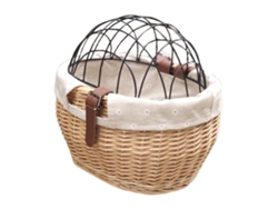 Cesta Para Bicicleta (transporte Para Pets Com Tampa De Malha)