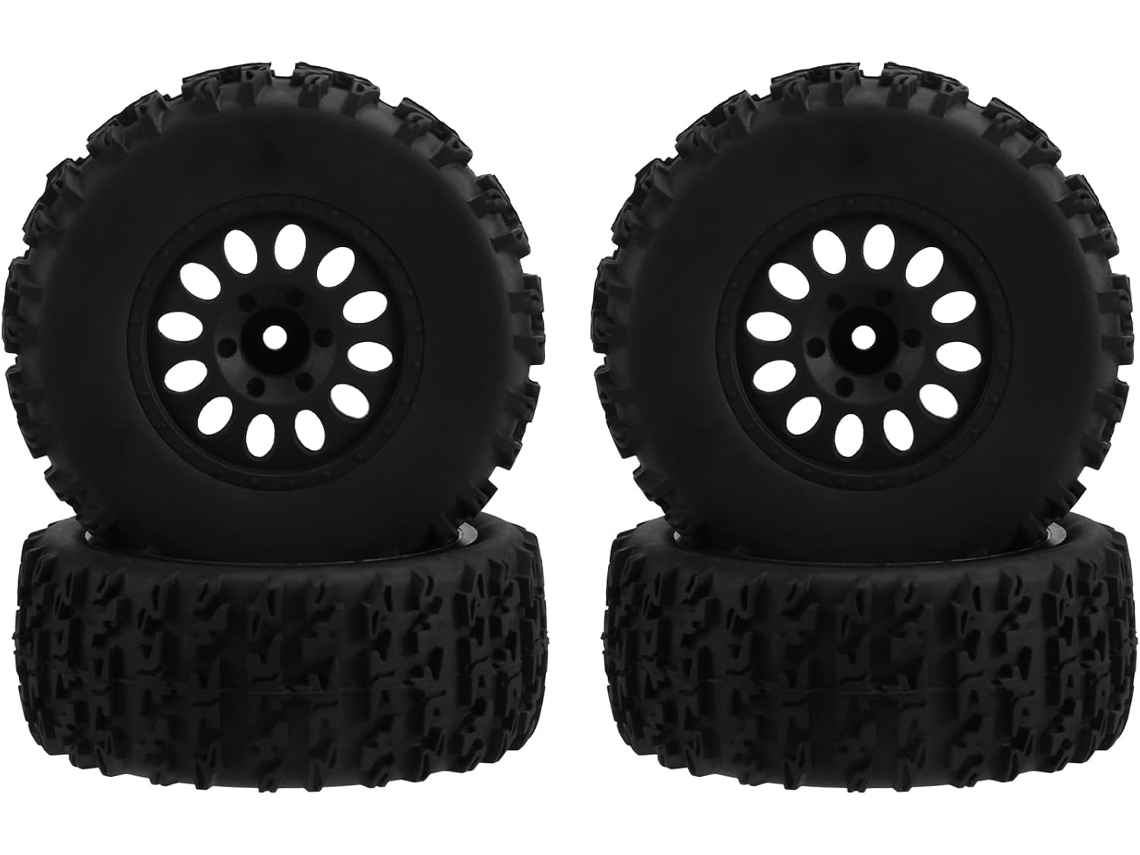 4 Llantas Y Neumáticos Rc A Escala 1/10 Para Camiones De Pista Corta -2wd Slash Arrma Senton