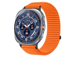 Correa trenzada de nailon ultrarresistente para Samsung Galaxy Watch con cierre de velcro e interfaz metálica (47 mm)