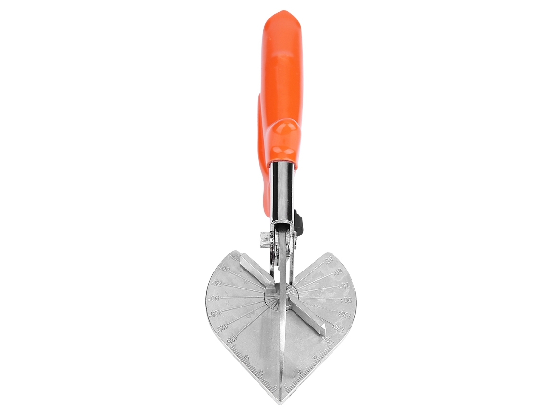 Tijeras Multifuncionales De Ángulo Ajustable Para Cortar Conductos Y Cables Con Hoja Sk5 Y Mango Naranja.