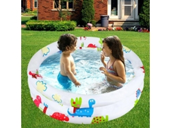 Piscina Hinchable Redonda Para Bebés, Pequeña Piscina Portátil Para Niños, Ideal Para El Jardín, Uso Interior Y Exterior.