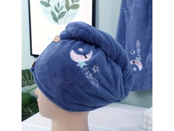 Gorro De Microfibra De Secado Rápido, Turbante De Una Sola Pieza, Femenino, Para Después Del Baño O De Una Visita Al Spa.