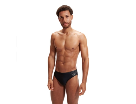 Slip de Banho Medley Logo 7 Cm Preto Uk 34 Homemspeedo