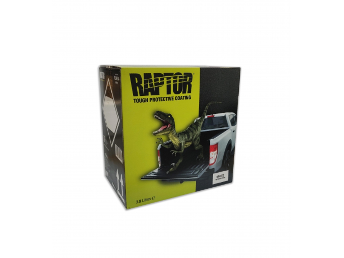 Pintura U-POL Raptor Super Resistente 2K Kit Blanco (4 L)