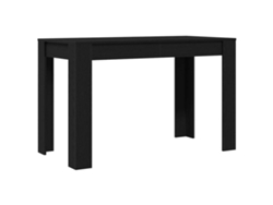 Maison Exclusive - Mesa De Comedor De Madera Ingeniería Roble Negro 120x60x76 Cm