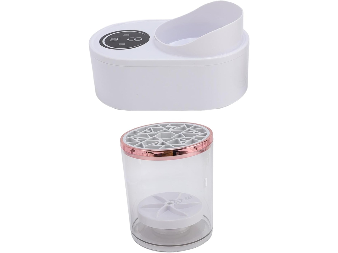 Limpiador Y Secador De Brochas De Maquillaje Eléctrico 3 En 1, Recargable Por Usb.