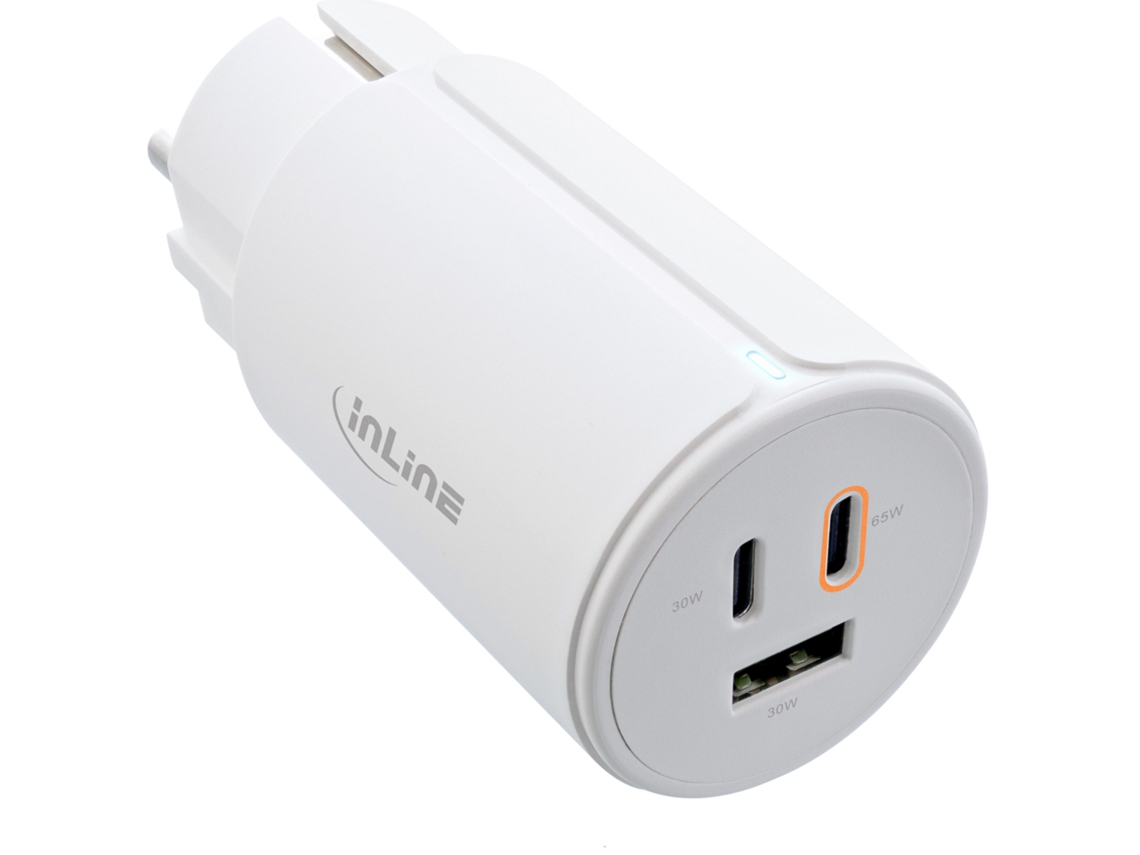 Cargador universal de CA para dispositivos móviles, blanco, 31506 g, para carga rápida en línea en interiores