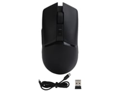 Ratón inalámbrico Baoj-2026 Ajazz ergonómico de 8 teclas con iluminación RGB y ajuste de DPI de 200 a 16000 para juegos y oficina.