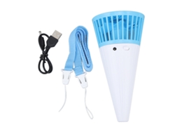 Ventilador de manivela BRILVIBERA, para camping, barbacoas y chimeneas.