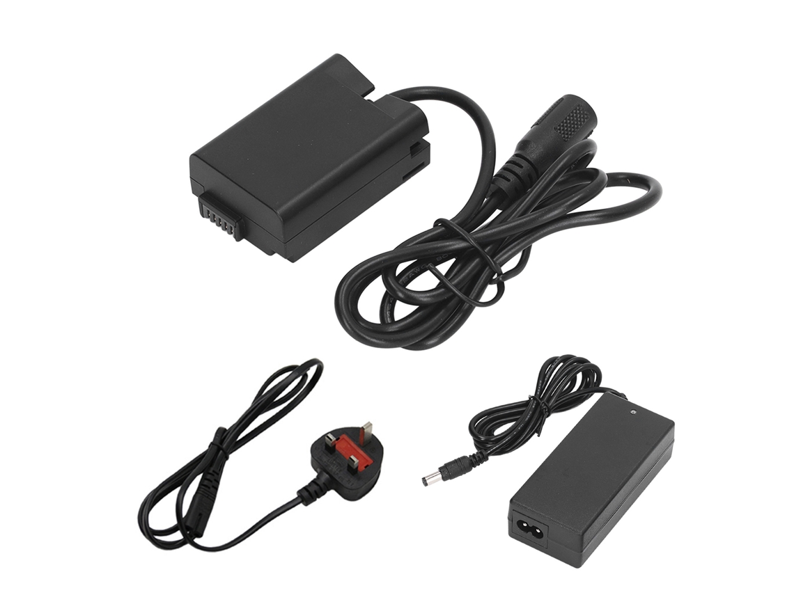 Kit de batería falsa para cámara EL15 con cargador y adaptador de CA.