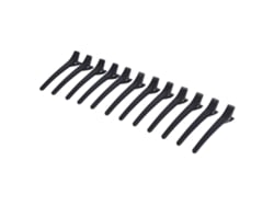 12pcs/set Pinzas Profesionales Para Pelo Para Niñas Mujeres Salón De Belleza Seccionar Pinzas De Pelo