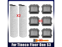 Para Aspirador De Pó Sem Fio Ifloor 3 / Floor One S3 Peças De Reposição Escova De Rolo Filtro Hepa Saisiyiky