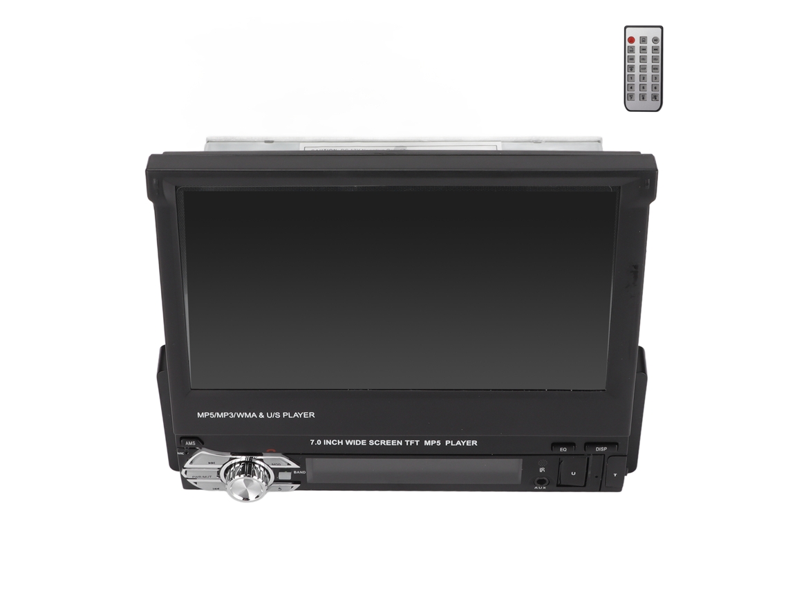 Radio para coche, reproductor MP5 y MP3, pantalla táctil de 7 pulgadas, Bluetooth, manos libres, receptor estéreo automotriz con imagen inversa