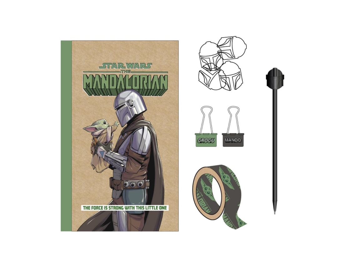 Set de Papelería CERDÁ LIFE'S LITTLE MOMENTS The Mandalorian