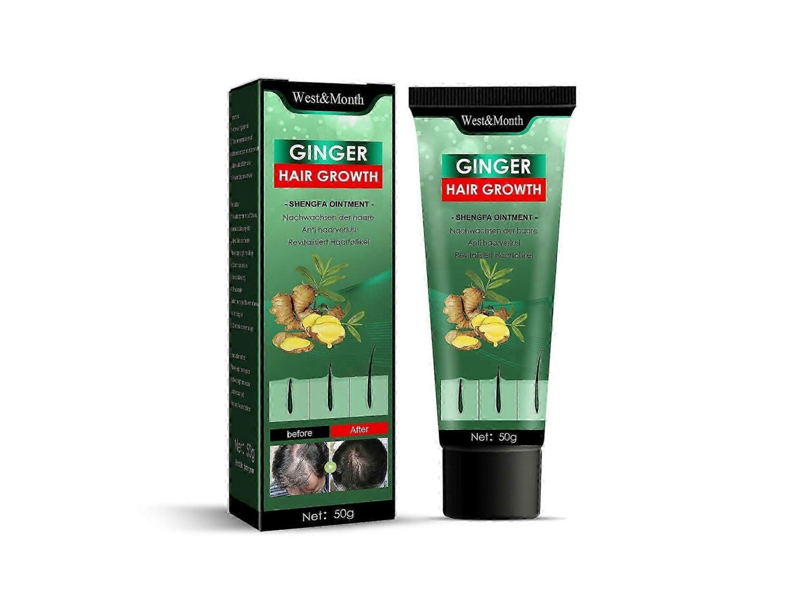 West Month Ginger Dense Pomade Moisturizing Thick Hair Repair Hair Damaged Strong And Tough Anti-fall Urishment Cream