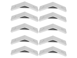 10 conectores de escuadra de aluminio en ángulo de 135 grados, modelo 4040