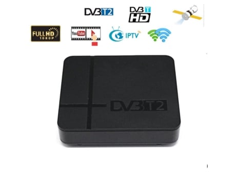 Box Smart Tv Alta Digital Tv Receptor Terrestre Dvb-t2 K2 Hd Set- Pvr Tv Tuner Full 1080p Set UK Plug