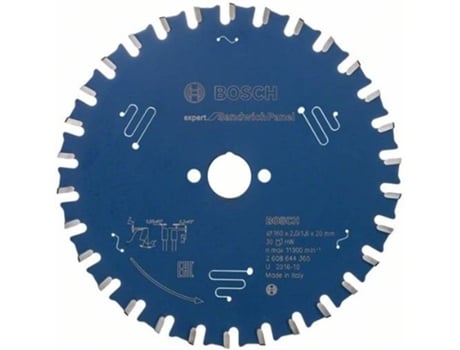 Disco de Sierra Circular BOSCH EX SH H 160x20-30