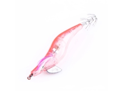Señuelo Para Pescar Camarones Con Led Luminoso, Plástico Duradero, Anzuelo De Acero Realista Para Sepias.