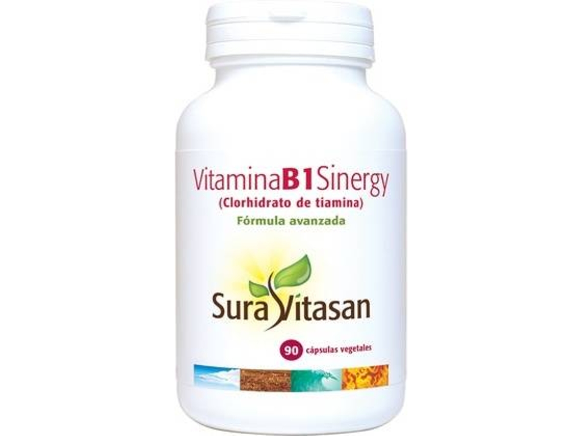 Complemento Alimentar SURA VITASAN Vitamina B1 Sinergy (90 Cápsulas)