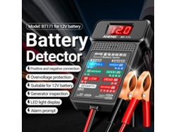 Aneng Bt-171 Probador De Baterías Multifuncional De 12 V Con Pantalla Led De Reversa Para Herramientas Eléctricas De Reparación Automotriz