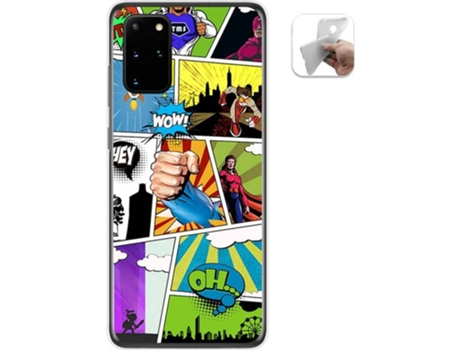 Carcasa Samsung Galaxy S20+ Plus TUMUNDOSMARTPHONE Comic Multicolor