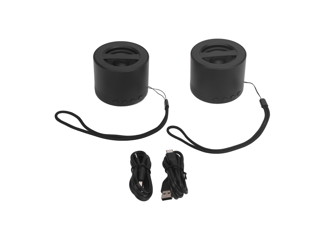 Altavoz Bluetooth Portátil Dual Con Llamadas Manos Libres Y Graves Dinámicos Para El Coche.