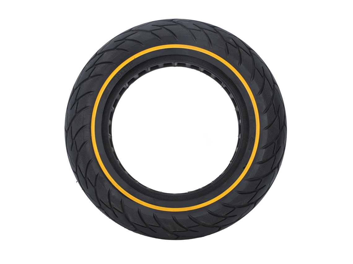 Neumático para scooter 10x2.125 de goma antiexplosión, sin marca.