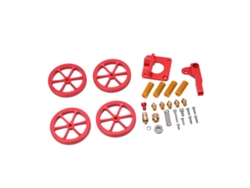 Kit De Extruder Para Impresora 3d, Piezas De Nivelación Con Tuerca, Resorte Y Boquilla, Ligero Y Resistente