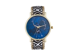 Reloj De Pulsera Unisex Informal Con Correa De Lana Y Movimiento De Cuarzo.