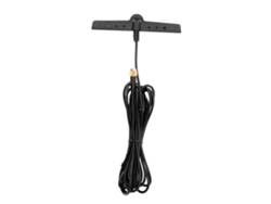 Antena de parche exterior impermeable de ABS y cobre para coche con soporte adhesivo.