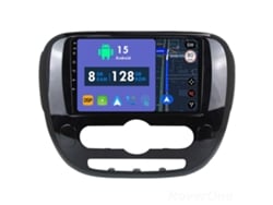 Coche Radio Android Auto Autoradio 8GB RAM 128G ROM CarPlay Navegación GPS Pantalla Táctil RoverOne para Kia Soul 2 PS 2013 - 2019 