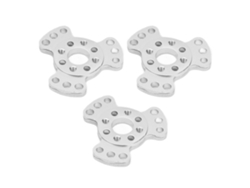 3 Piezas Adaptador De Rueda Placa Separadora De Cubo Omnidireccional Accesorios Robot Inteligente Para Andymark