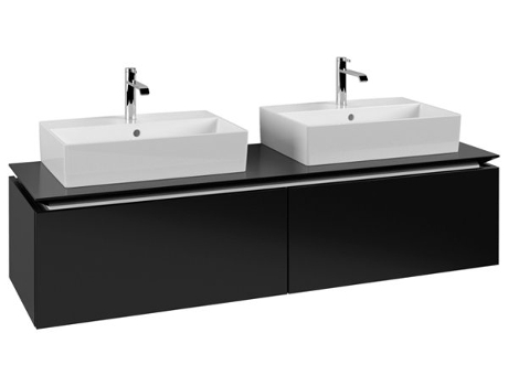 Mueble de tocador Villeroy &amp Boch Legato B676 1600x380x500mm 2 lavabos