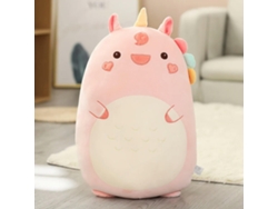 Muñeco De Peluche De Cerdo, Dinosaurio, Conejo, Husky, León, Polluelo, Almohada De Peluche Para Regalo De Cumpleaños Y Navidad, 80 Cm