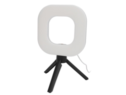Luz De Vídeo Usb Com Clip E Tripé 5 Cores 10 Níveis De Brilho 72 Leds Para Stream E Maquiagem