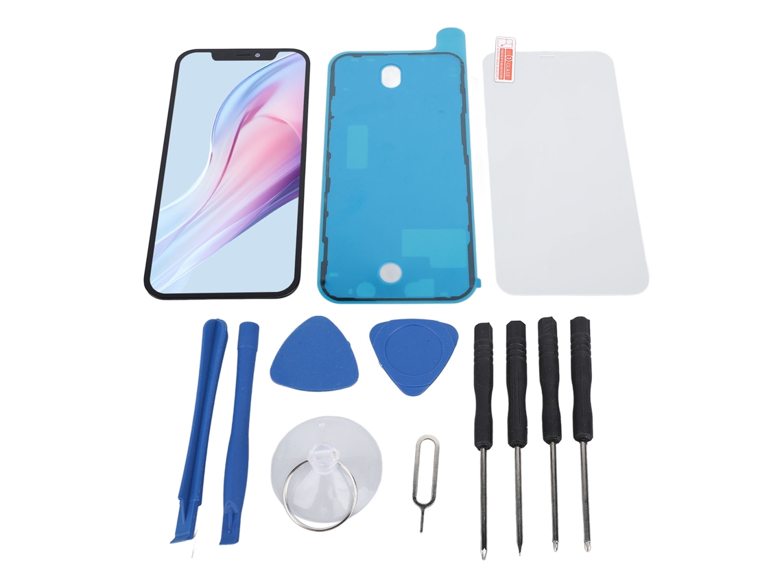 Reemplazo de pantalla para iPhone 12 Pro de 6.1'' con protector y herramientas