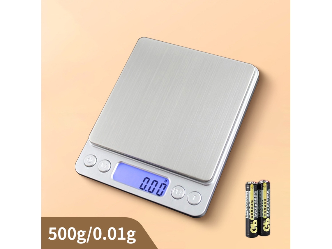 Balança De Cozinha A Pilhas, Peso 500 G/0,01 G